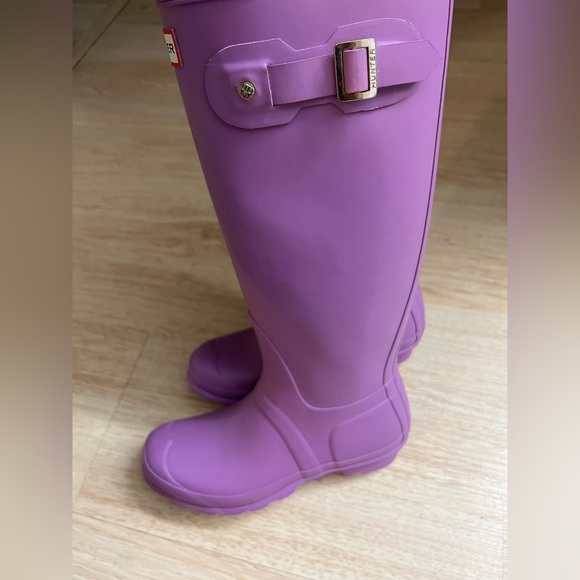 Hunter Boots - Purple - Tall NWOT - Picture 11 of 14
